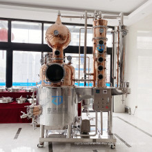 whisky distilling machine  alchohol distiller equipment alembic distiller distillation column with gin basket